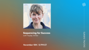 CE Workshop | Sequencing for Success 
