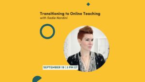 CE Workshop | Transitioning to Online Teaching