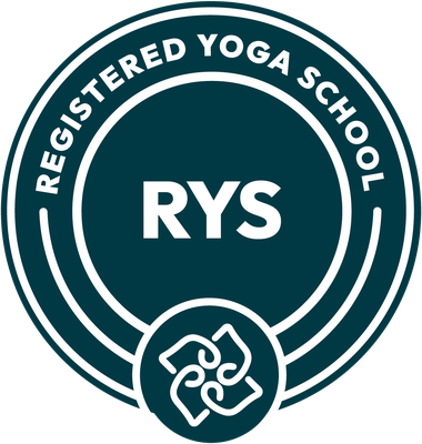 Registered Yoga School (RYS) badge